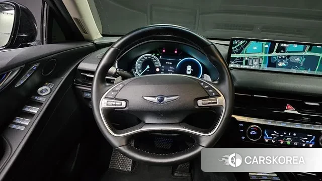 Genesis G80 (RG3) 2022 Черный из Кореи, фото 4