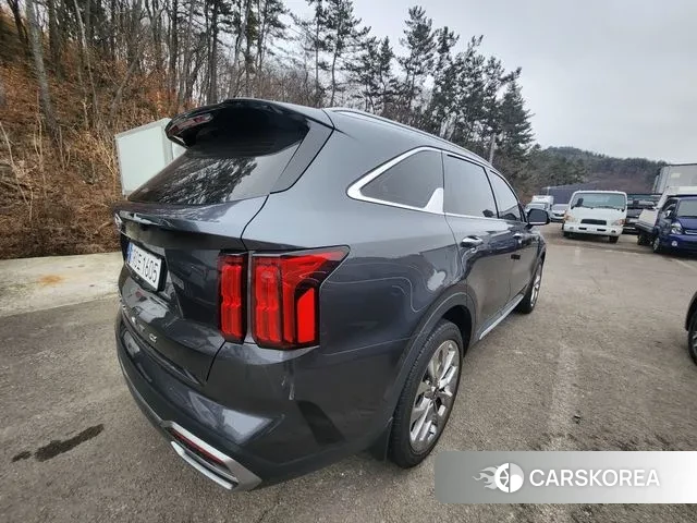 Kia Sorento 4th Generation 2021 Серебристо-серый из Кореи, фото 4