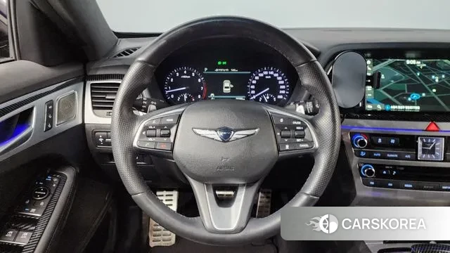 Genesis G80 2018 Синий из Кореи, фото 4