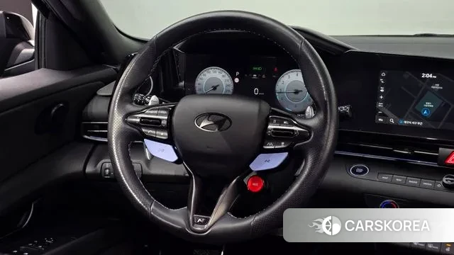 Hyundai The New Avante (CN7) 2023 Черный из Кореи, фото 4