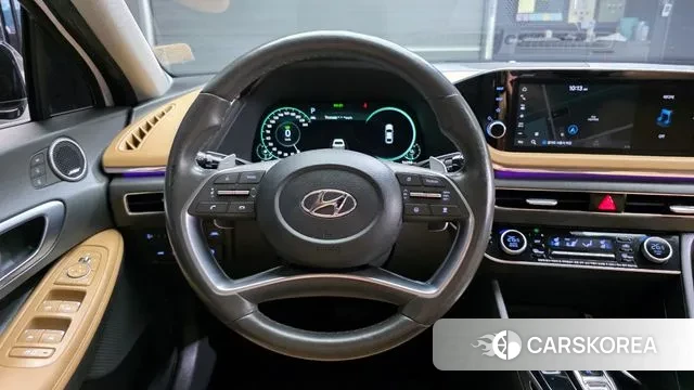 Hyundai Sonata Hybrid (DN8) 2020 Белый из Кореи, фото 4