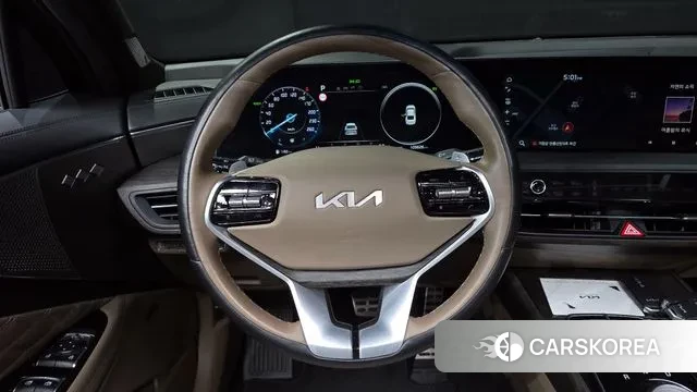 Kia K8 Hybrid 2022 Серый из Кореи, фото 4