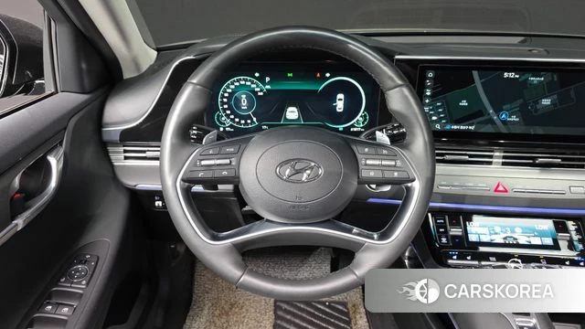 Hyundai The New Grandeur IG Hybrid 2022 Серый из Кореи, фото 4