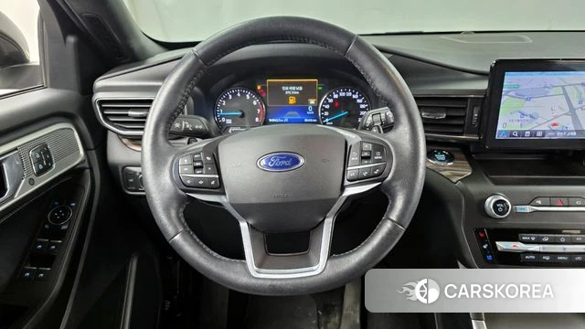 Ford Explorer 6th Generation 2020 Белый из Кореи, фото 4