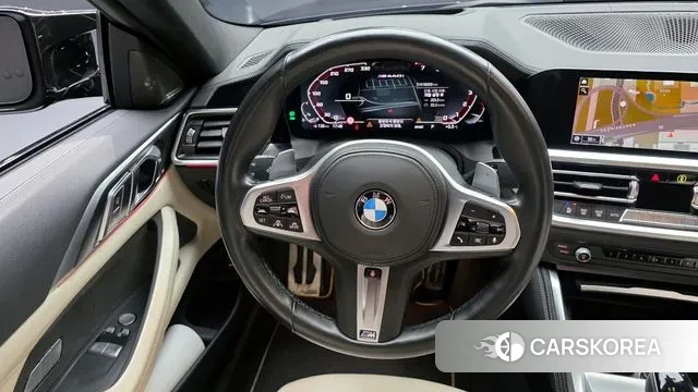 BMW 4 Series (G22) 2021 Черный из Кореи, фото 4