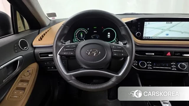 Hyundai Sonata Hybrid (DN8) 2023 Черный из Кореи, фото 4