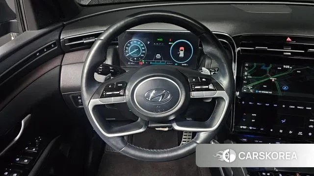 Hyundai Tucson Hybrid (NX4) 2022 Серый из Кореи, фото 4