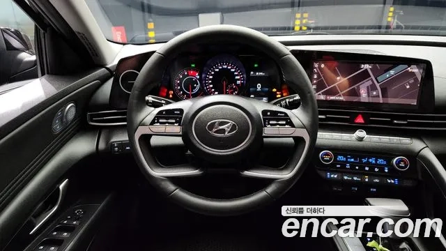 Hyundai Avante (CN7) 2020 Черный из Кореи, фото 4