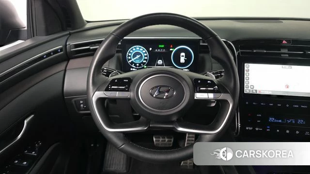 Hyundai Tucson Hybrid (NX4) 2023 Черный из Кореи, фото 4