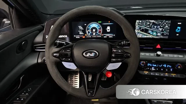 Hyundai Avante (CN7) 2022 Небесно-голубой из Кореи, фото 4