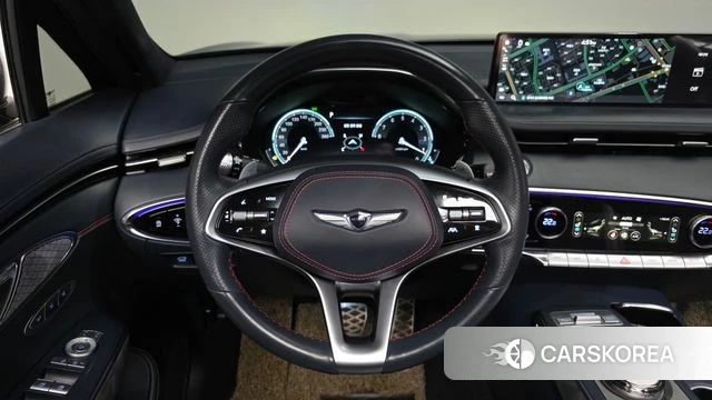 Genesis GV70 2021 Синий из Кореи, фото 4