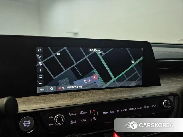 Kia K8 Hybrid 2021 Черный из Кореи, фото 4