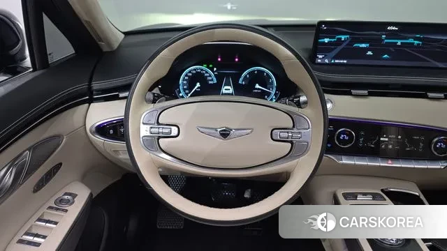 Genesis GV70 2021 Синий из Кореи, фото 4