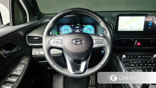 Hyundai The New Santa Fe 2023 Белый из Кореи, фото 4