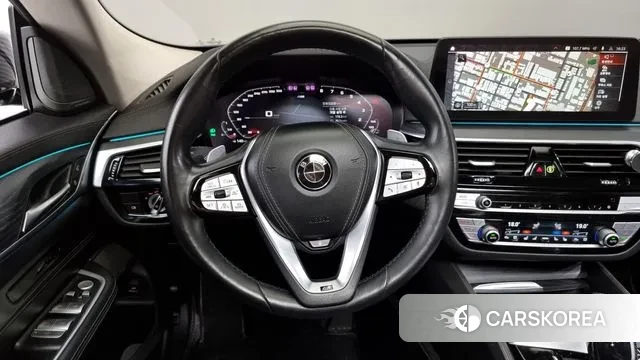 BMW 6 Series GT (G32) 2021 Синий из Кореи, фото 4