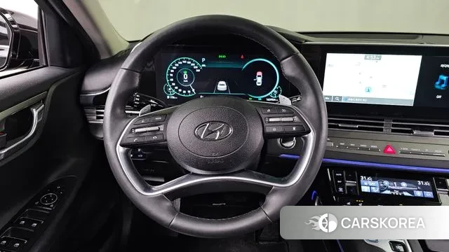 Hyundai The New Grandeur IG Hybrid 2022 Черный из Кореи, фото 4