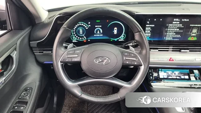 Hyundai The New Grandeur IG Hybrid 2022 Серый из Кореи, фото 4