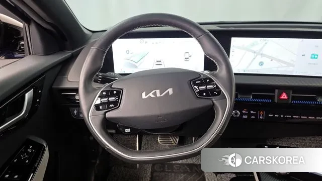 Kia EV6 2022 Синий из Кореи, фото 4