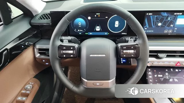 Hyundai Grandeur Hybrid (GN7) 2023 Черный из Кореи, фото 4