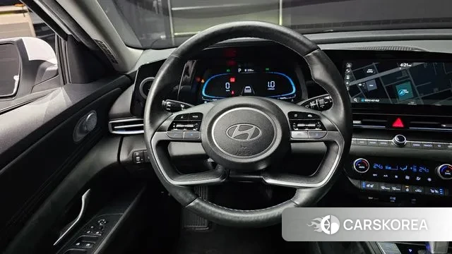 Hyundai The New Avante (CN7) 2023 Белый из Кореи, фото 4