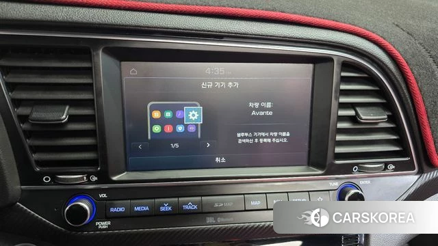 Hyundai Avante AD 2018 Красный из Кореи, фото 4