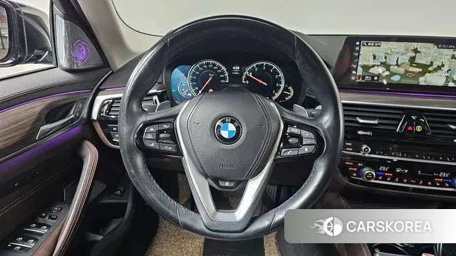 BMW 5 Series (G30) 2018 Черный из Кореи, фото 4