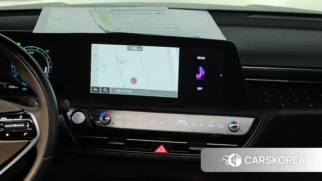Kia K8 Hybrid 2022 Черный из Кореи, фото 4