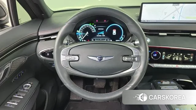 Genesis GV70 2021 Темно-зеленый из Кореи, фото 4