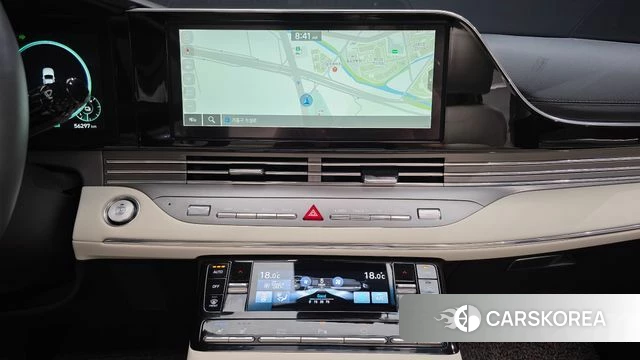 Hyundai The New Grandeur IG Hybrid 2022 Черный из Кореи, фото 4