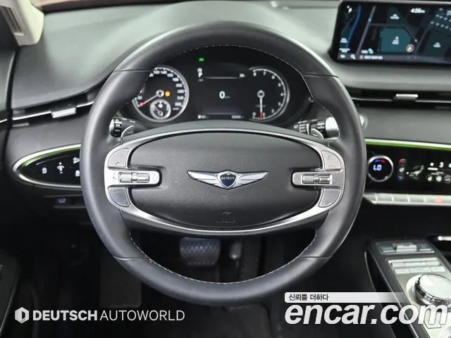 Genesis GV70 2021 Красный из Кореи, фото 4