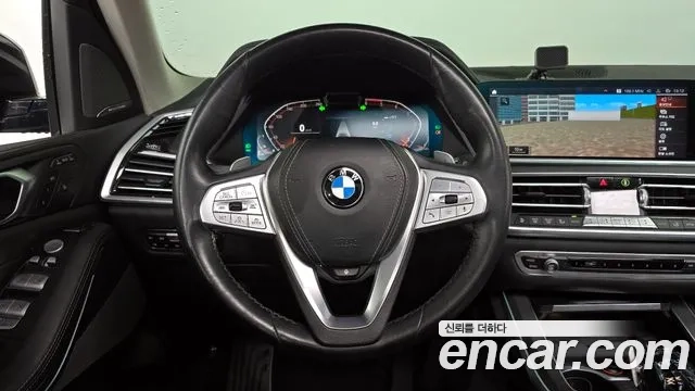 BMW X7 (G07) 2020 Черный из Кореи, фото 4