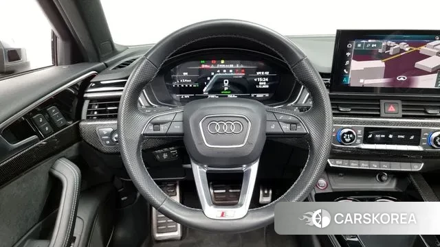 Audi S4 (B9) 2023 Черный из Кореи, фото 4