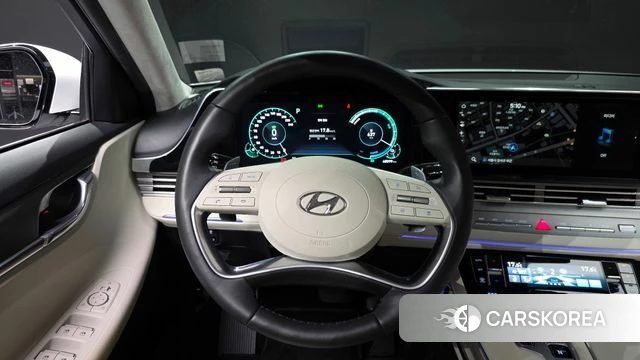 Hyundai The New Grandeur IG Hybrid 2022 Белый из Кореи, фото 4