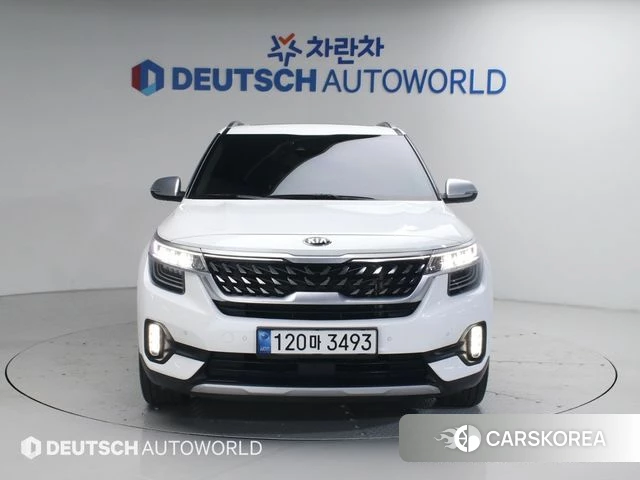 Kia Seltos 2021 Белый из Кореи, фото 4