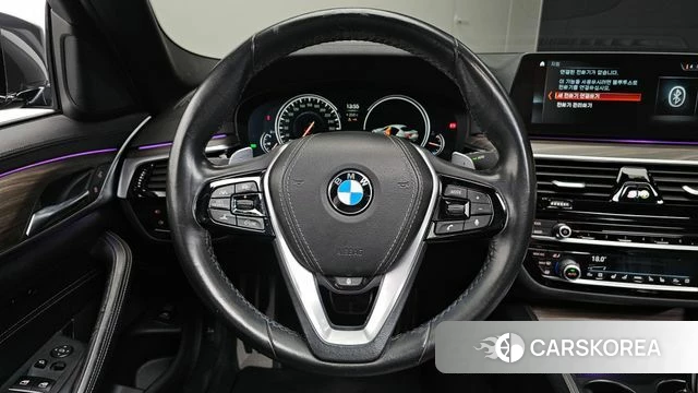 BMW 5 Series (G30) 2018 Серый из Кореи, фото 4