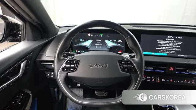 Kia EV6 2021 Синий из Кореи, фото 4