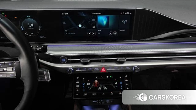 Hyundai Grandeur Hybrid (GN7) 2023 Черный из Кореи, фото 4