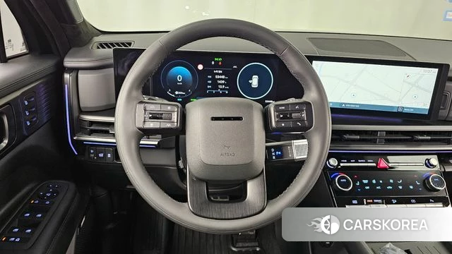 Hyundai Santa Fe (MX5) 2023 Черный из Кореи, фото 4