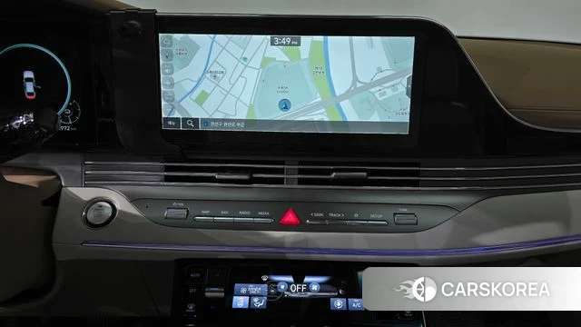 Hyundai The New Grandeur IG Hybrid 2022 Черный из Кореи, фото 4