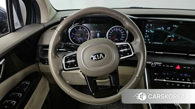 Kia Carnival 4th generation 2021 Небесно-голубой из Кореи, фото 4