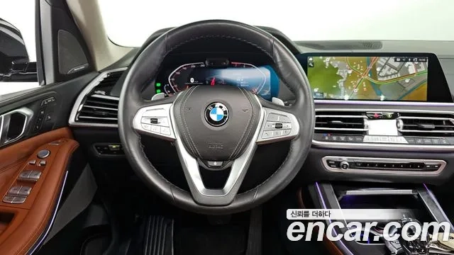 BMW X7 (G07) 2022 Черный из Кореи, фото 4
