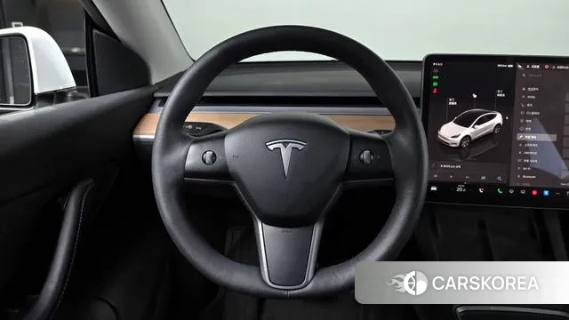 Tesla Model Y 2022 Белый из Кореи, фото 4