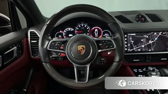 Porsche Cayenne (PO536) 2022 Черный из Кореи, фото 4