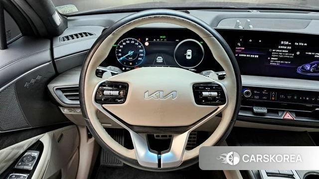 Kia K8 Hybrid 2022 Синий из Кореи, фото 4