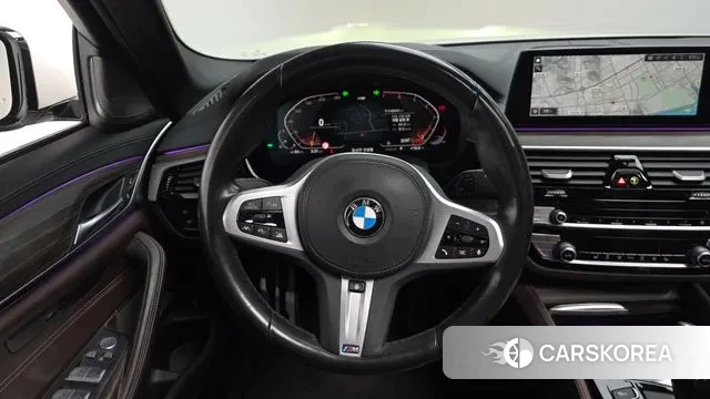 BMW 5 Series (G30) 2020 Белый из Кореи, фото 4