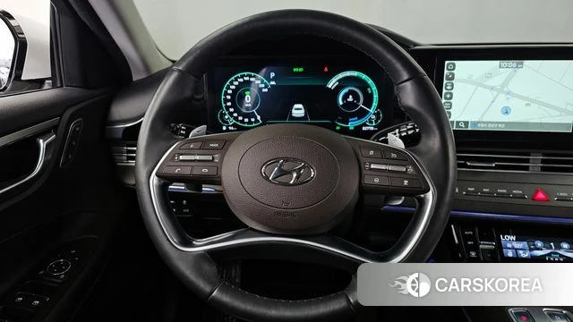Hyundai The New Grandeur IG Hybrid 2022 Белый из Кореи, фото 4