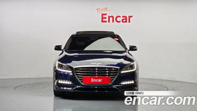 Genesis G80 2018 Синий из Кореи, фото 4