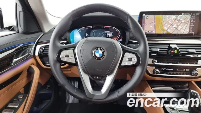 BMW 5 Series (G30) 2021 Белый из Кореи, фото 4