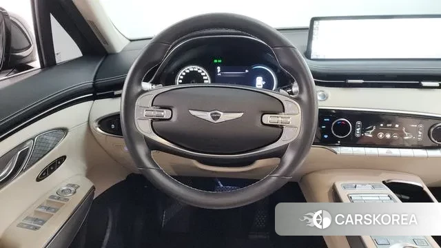 Genesis GV70 2021 Темно-зеленый из Кореи, фото 4