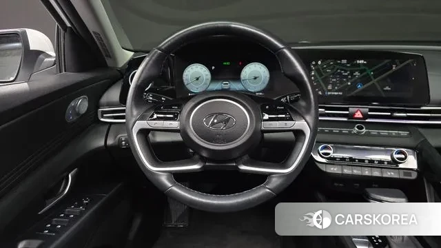 Hyundai Avante (CN7) 2022 Белый из Кореи, фото 4